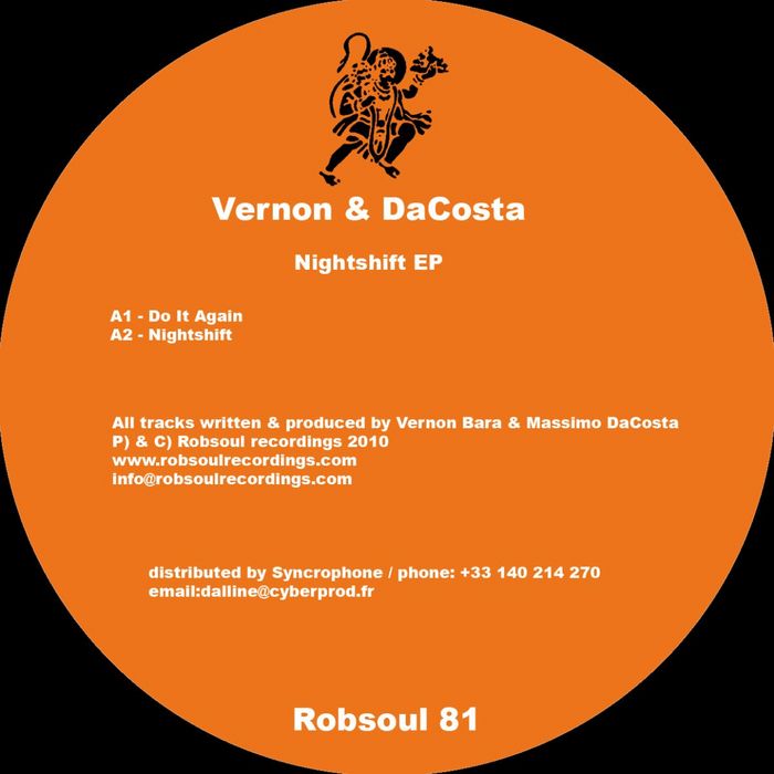 image cover: Vernon And Dacosta - Nightshift [RB81]