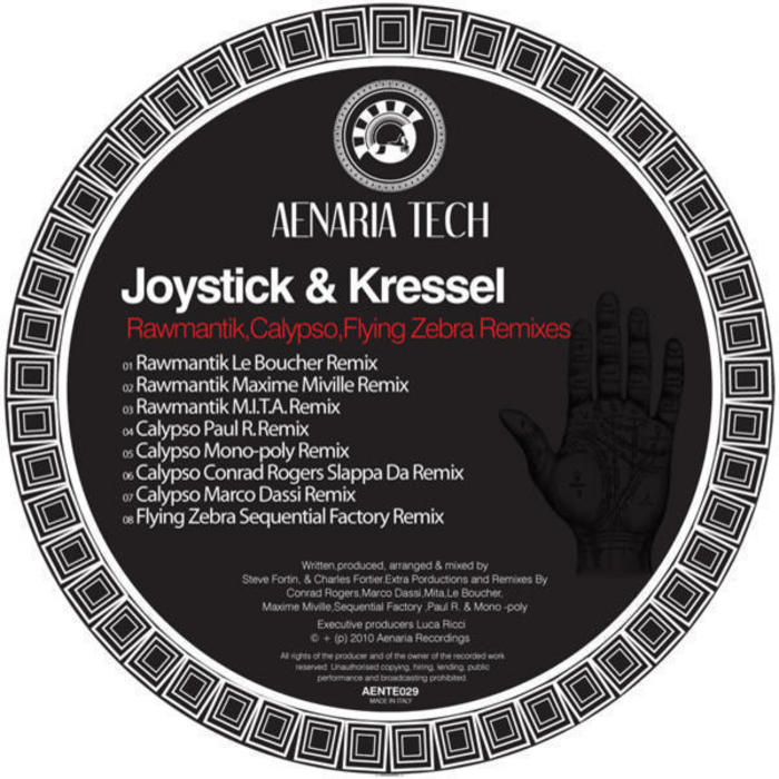 image cover: Kressel and Joystick – Rawmatik Calypso Flying Zebra Remixes [AENTE029]