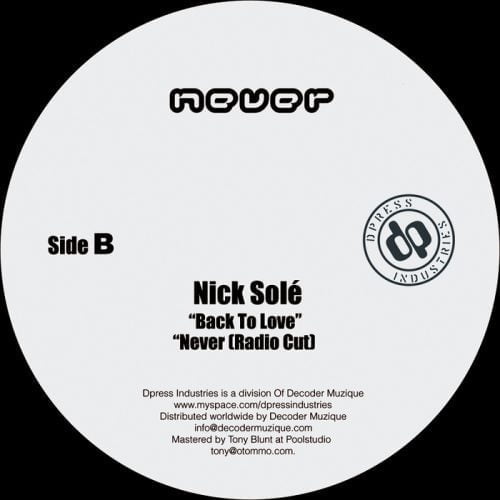 Nick Sole – Never [DPRESS037]