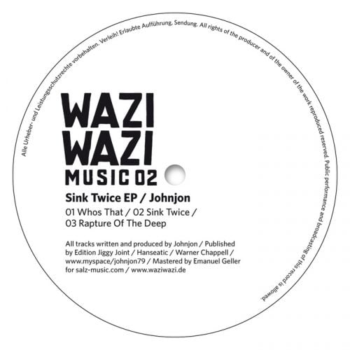 Johnjon – Sink Twice EP [WW002WAS]