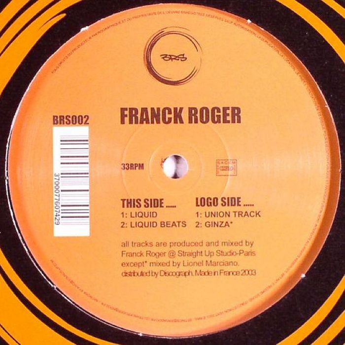 image cover: Franck Roger - Liquid [BRS002]