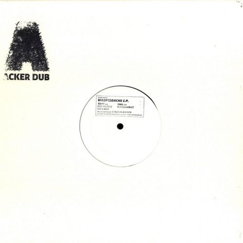 Carsten Rausch – Wasserdachs EP [ACKERDUB004]