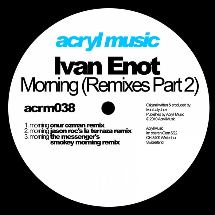 image cover: Ivan Enot - Morning (Remixes Part 2) [ACRM038]