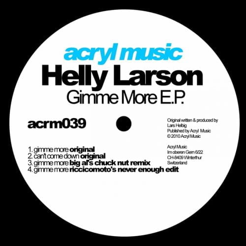 Helly Larson – Gimme More [ACRM039]