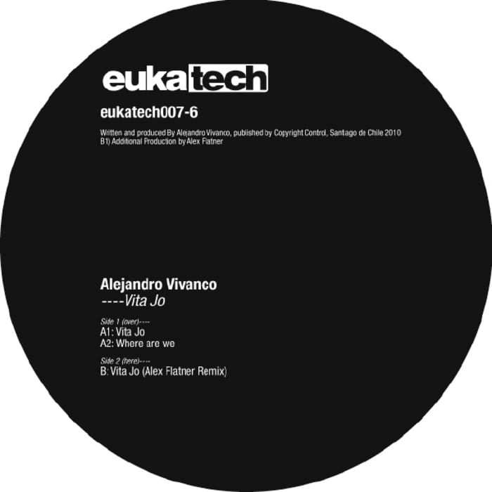 image cover: Alejandro Vivanco - Vita Jo [EUKATECH007-8]