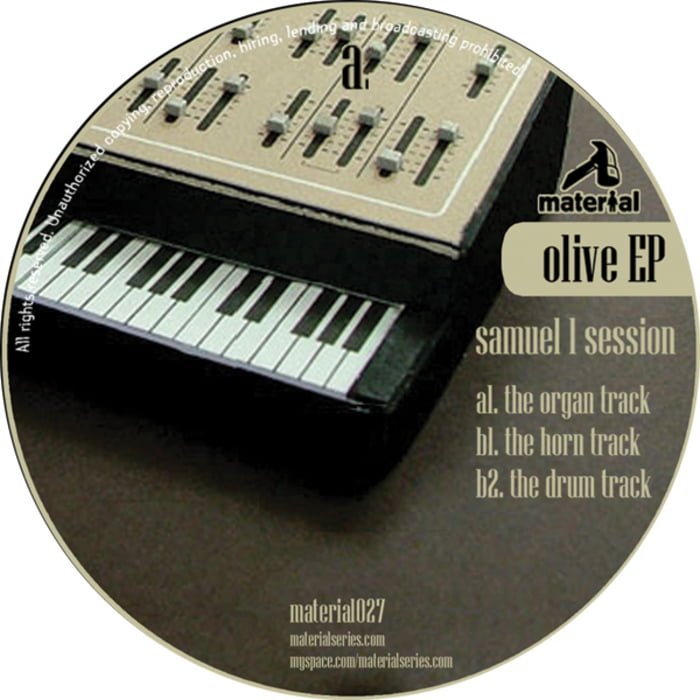 image cover: Samuel L Session - Olive EP [MATERIAL027]