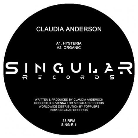 image cover: Claudia Anderson - Hysteria [SINGR1]