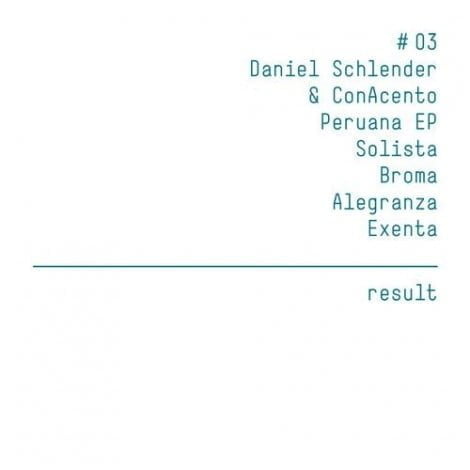 image cover: Daniel Schlender & Conacento - Peruana EP [RESULT003]