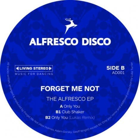image cover: Forget Me Not - The Alfresco EP [AD001]