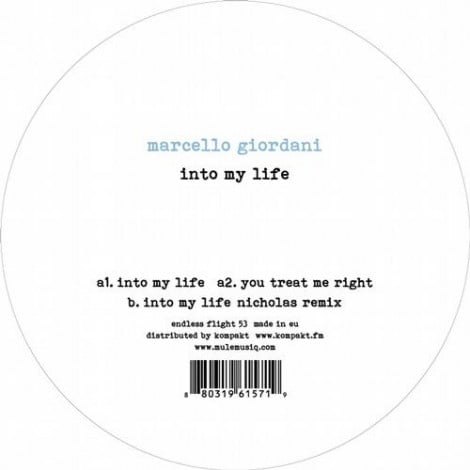 image cover: Marcello Giordani - Into My Life [EF53]