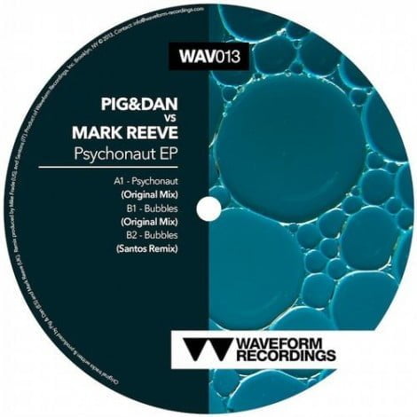 image cover: Pig&Dan, Mark Reeve - Psychonaut EP [WAV013]
