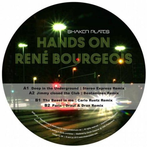 image cover: Rene Bourgeois - Hands On EP [SHPL015]