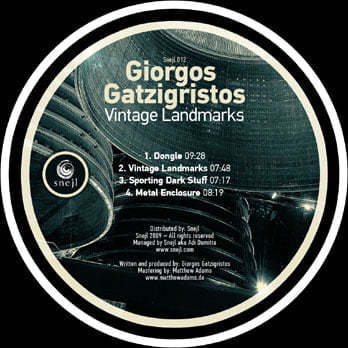 image cover: Giorgos Gatzigristos – Vintage Landmarks EP [SNEJL012]