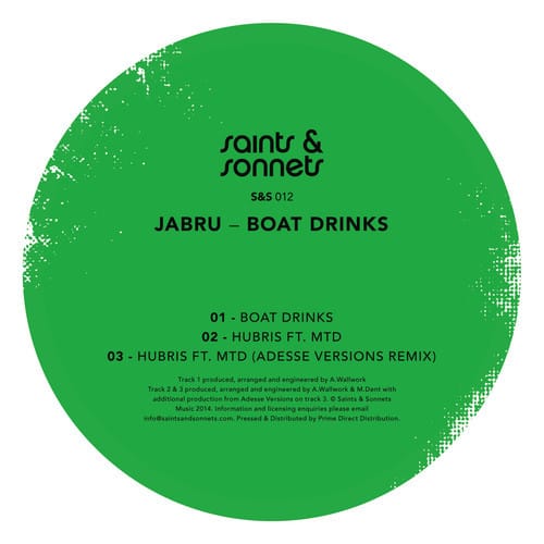 image cover: Jabru - Boat Drinks [Saints & Sonnets]