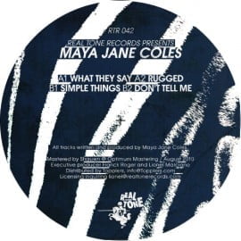 image cover: Maya Jane Coles - What They Say [RTR042]