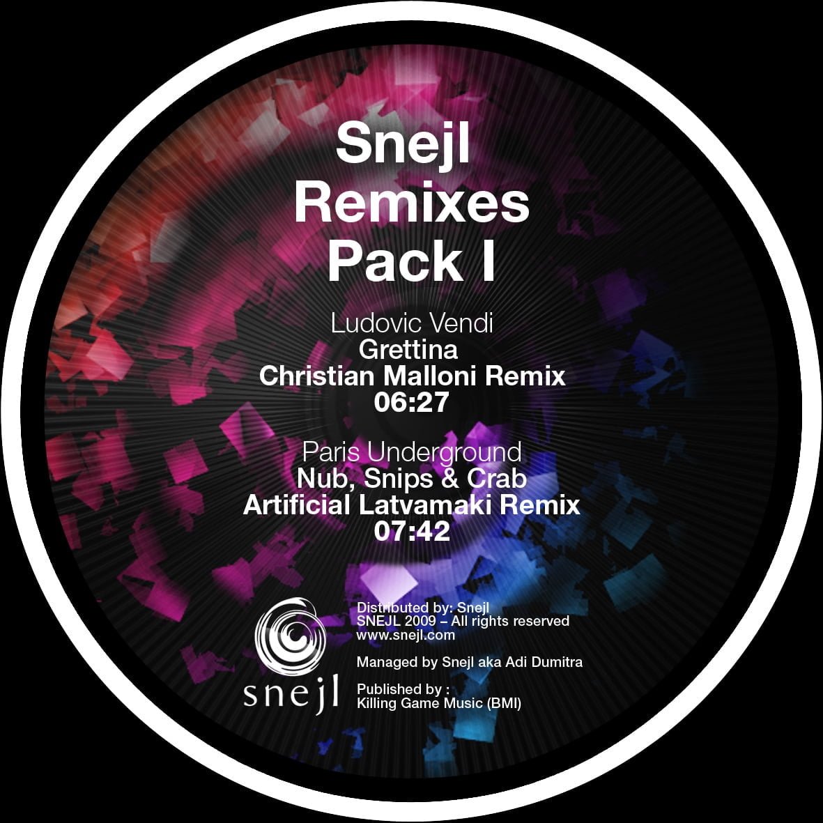 image cover: VA - Snejl Remixes Pack I [SNEJL013]