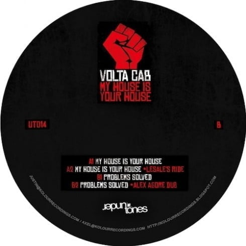 image cover: Volta Cab - My House Is Your House EP [UT014]