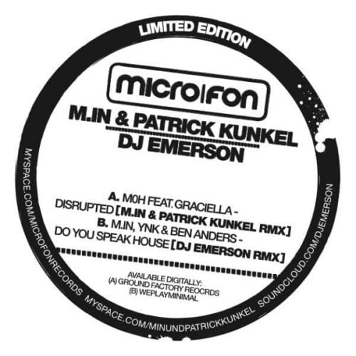 M.in & Patrick Kunkel & DJ Emerson – Split EP