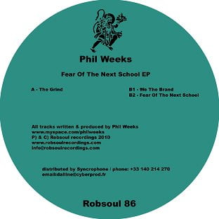 image cover: Phil Weeks - Fear Of The Next School [RB86]