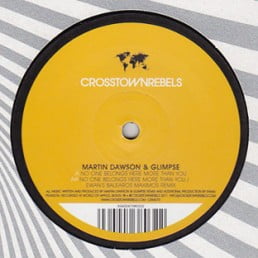 image cover: Glimpse And Martin Dawson - No One Belongs Here More Than You [CRM070]