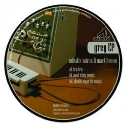 image cover: Mihalis Safras, Mark Broom – Grey EP [MATERIAL028]