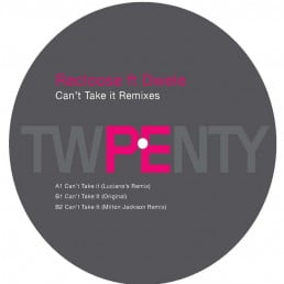 image cover: Recloose Feat Dwele - Cant Take It (Remixes) (Milton Jackson,Luciano Remix) [PLE653293]