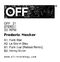 image cover: Frederic Hecker - Funk Star EP [OFF021]