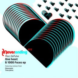 image cover: Marc Depulse - One Heart And 1000 Faces [NEVERENDING015]