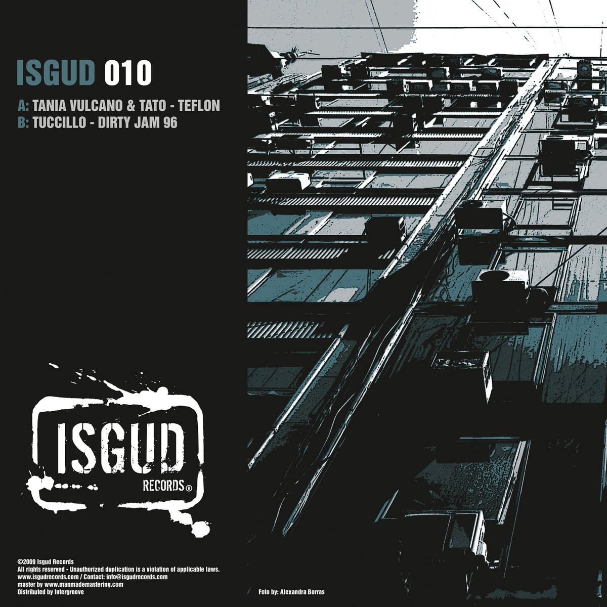 image cover: Tania Vulcano, Tato, Tuccillo - Teflon / Dirty Jam 96 [ISGUD010]