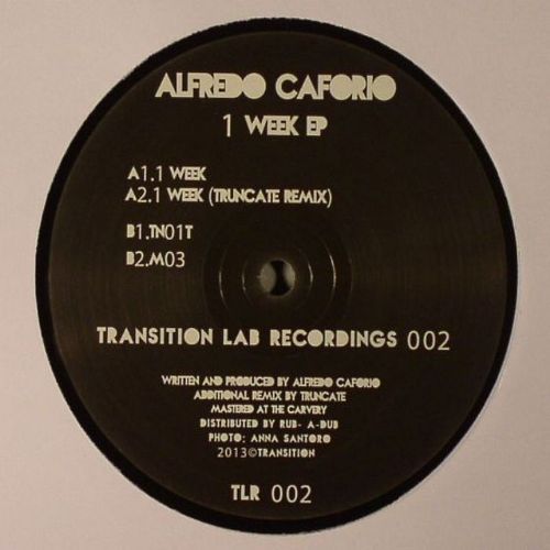 image cover: Alfredo Caforio - 1 Week EP