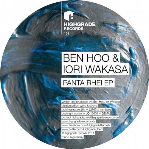 image cover: Ben Hoo, Iori Wakasa - Panta Rhei EP [Highgrade Records (Germany)]