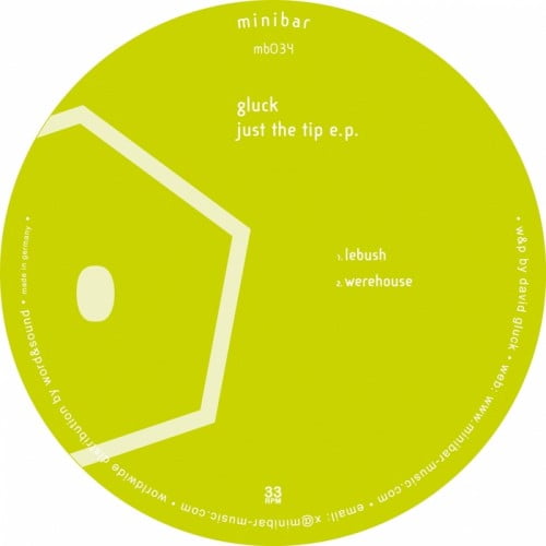 image cover: David Gluck - Just The Tip EP [MINIBAR034D]