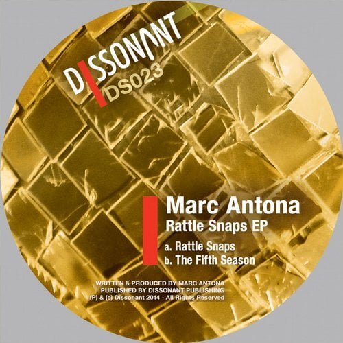 image cover: Marc Antona - Rattle Snaps EP [DS023]