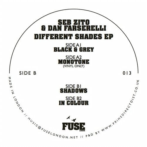 Seb Zito & Dan Farserelli - Different Shades EP