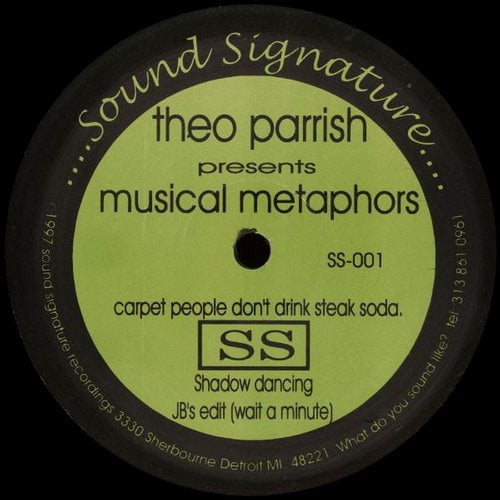 image cover: Theo Parrish - Musical Metaphors [SS001]