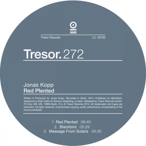 image cover: Jonas Kopp - Red Plented [Tresor]