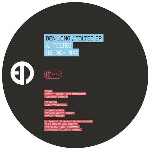 image cover: Ben Long - Toltec EP [EPM37]