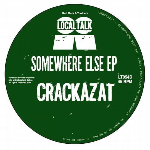 image cover: Crackazat - Somewhere Else EP [LT054]