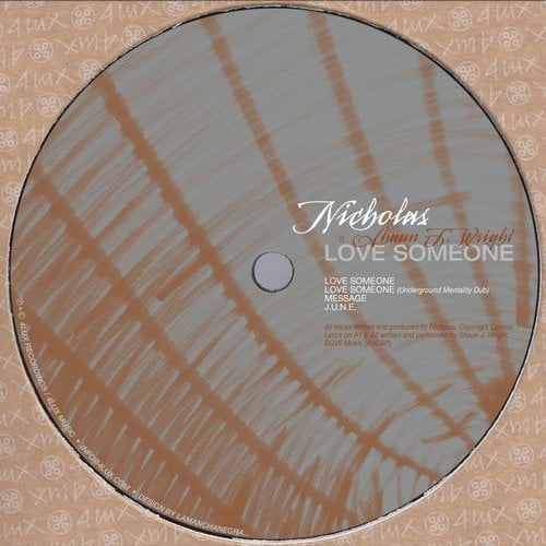 image cover: Nicholas - Love Someone [4LUX1404]