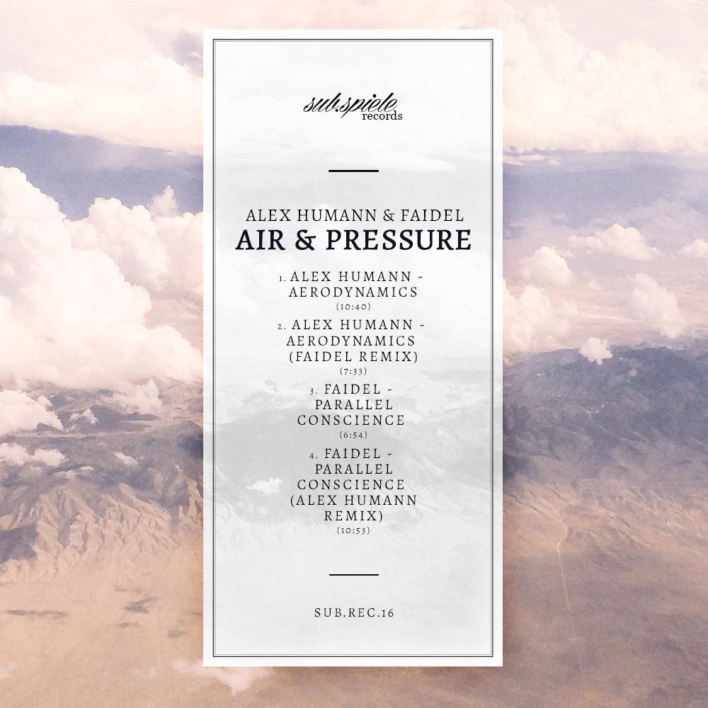 image cover: Alex Humann & Faidel - Air & Pressure [Subspiele]