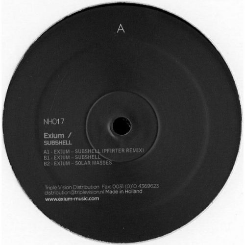 Exium – Subshell EP [Nheoma]