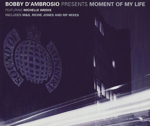image cover: Bobby D'ambrosio feat. Michelle Weeks - Moment Of My Life