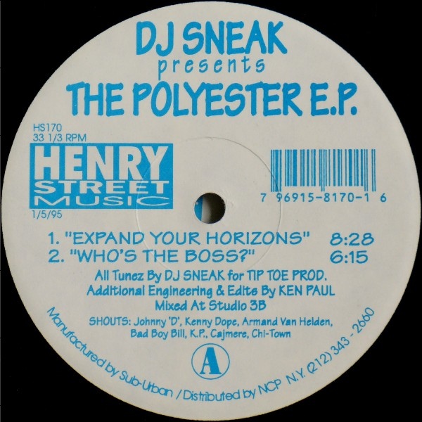 image cover: DJ Sneak - The Polyester EP