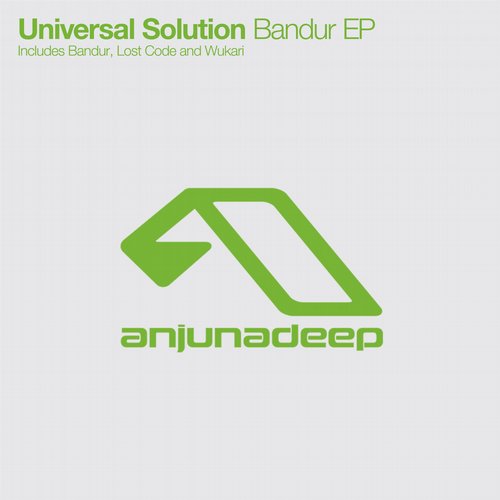 image cover: Universal Solution - Bandur EP [ANJDEE217D]