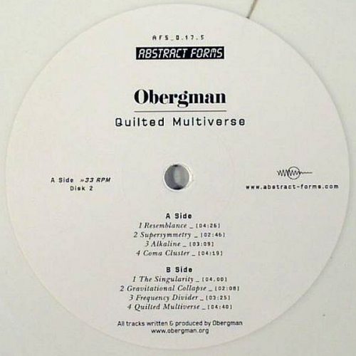 Obergman – Quilted Multiverse
