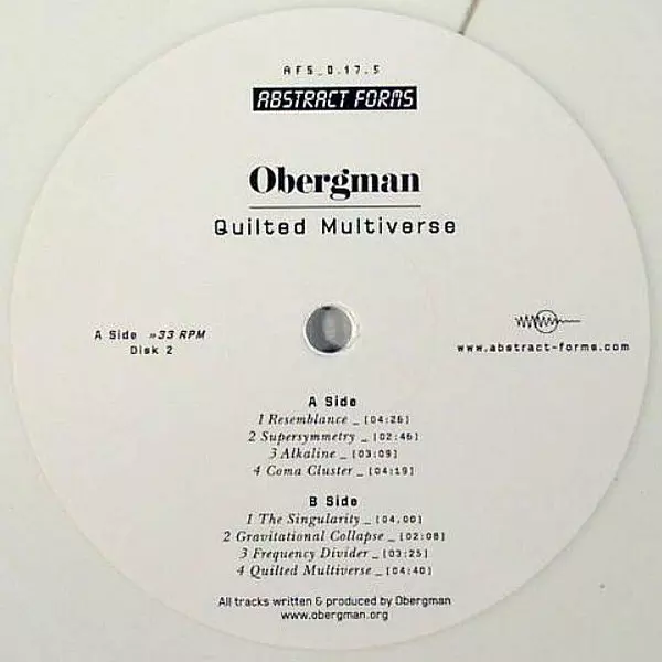 image cover: Obergman - Quilted Multiverse