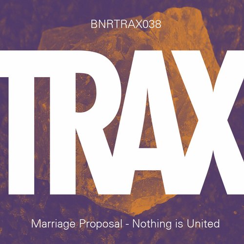 image cover: Marriage Proposal - Nothing Personal [BNRTRAX038]