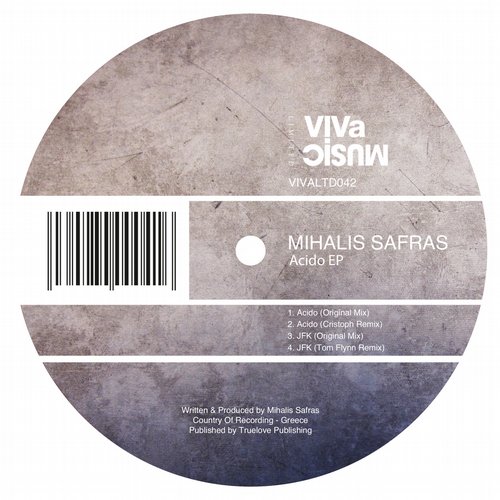 image cover: Mihalis Safras - Acido EP [VIVALTD042]