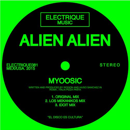 image cover: Alien Alien - Myoosic [ELECTRIQUE081]