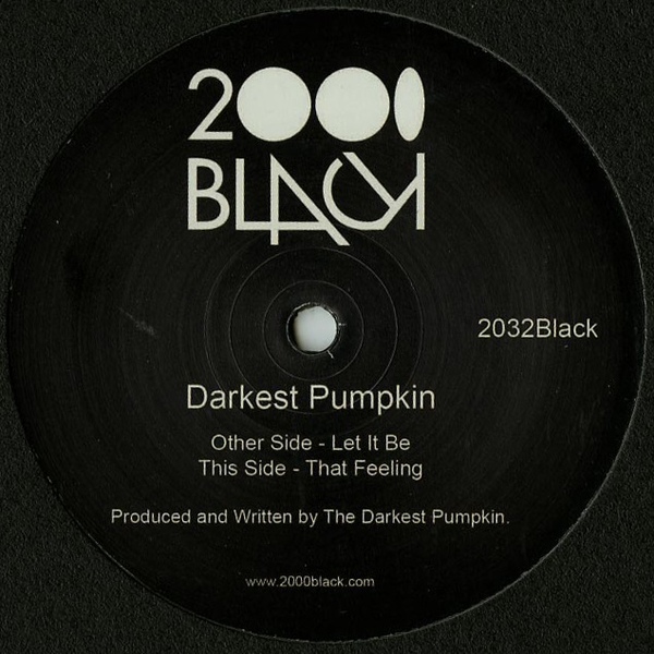 image cover: Darkest Pumpkin - Let It Be - That Feeling [VINYL2032BLACK]